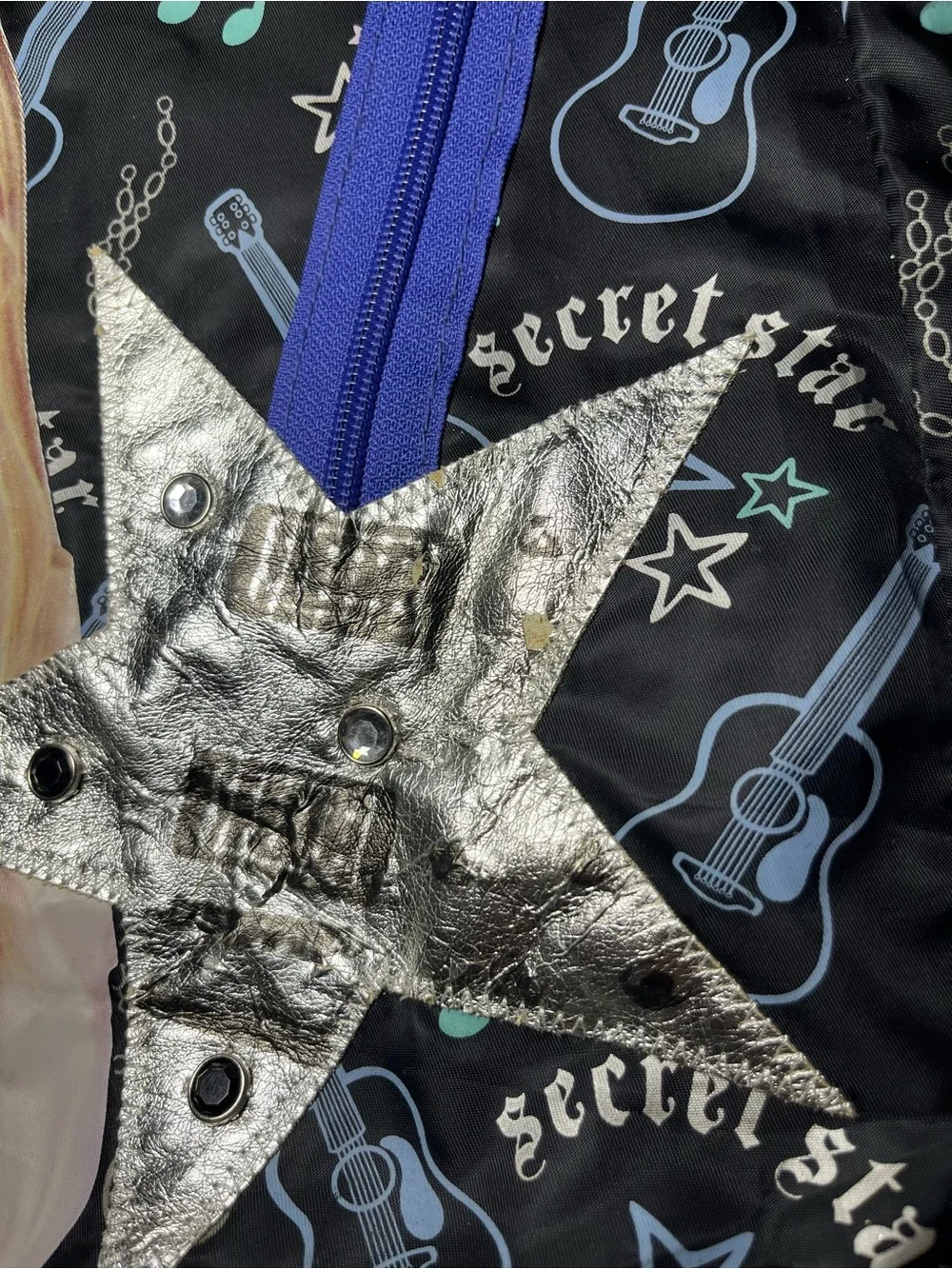 Hannah Montana Secret Star Tote Bag Black Miley Cyrus RARE NWT 2008 Disney